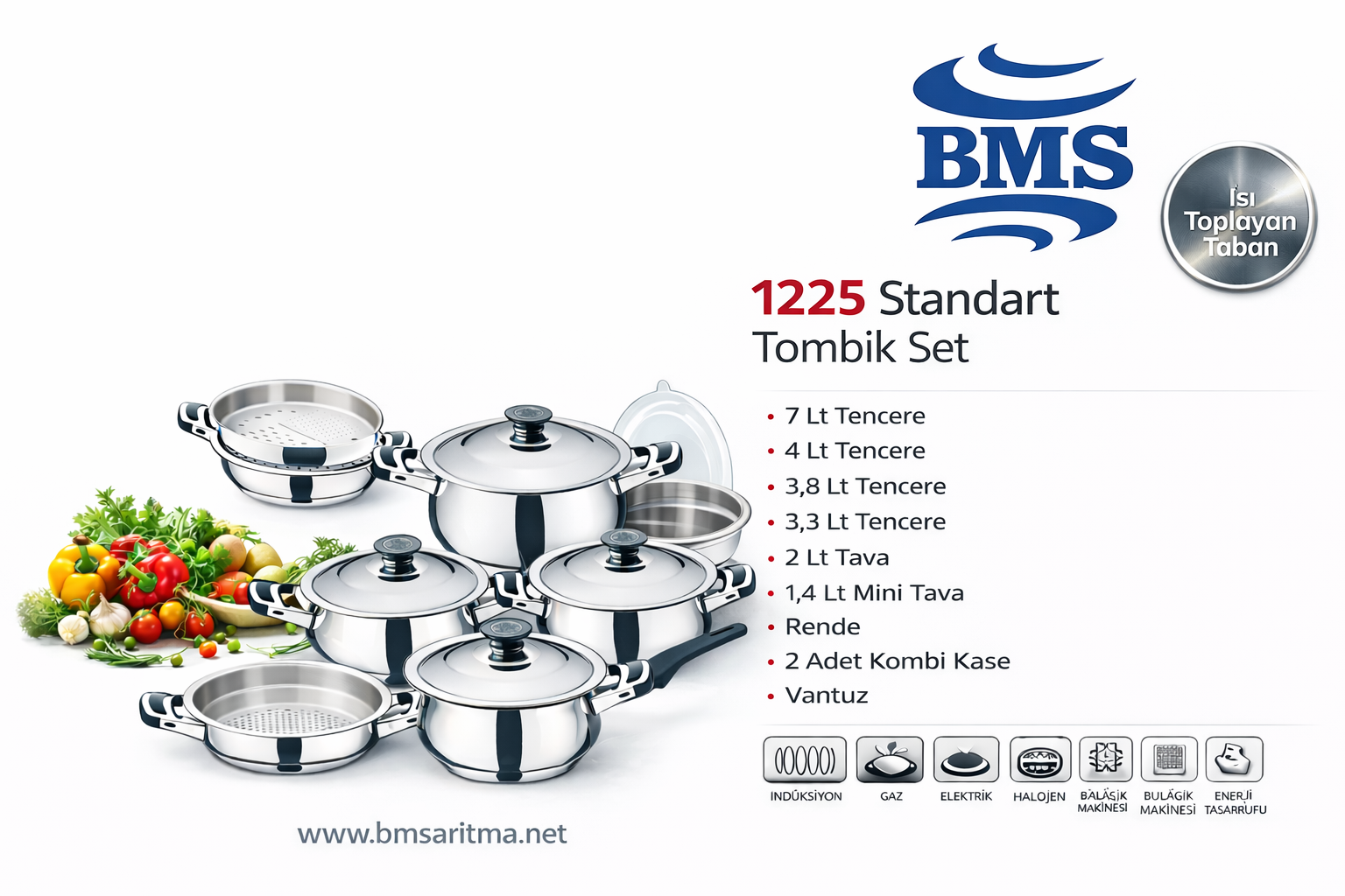 BMS STANDART TOMBİK SETİ 1225