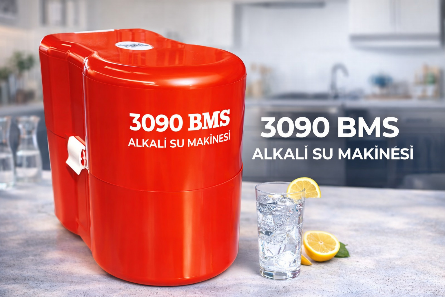 BMS ALKALİ SU MAKİNESİ 3090 / 3091